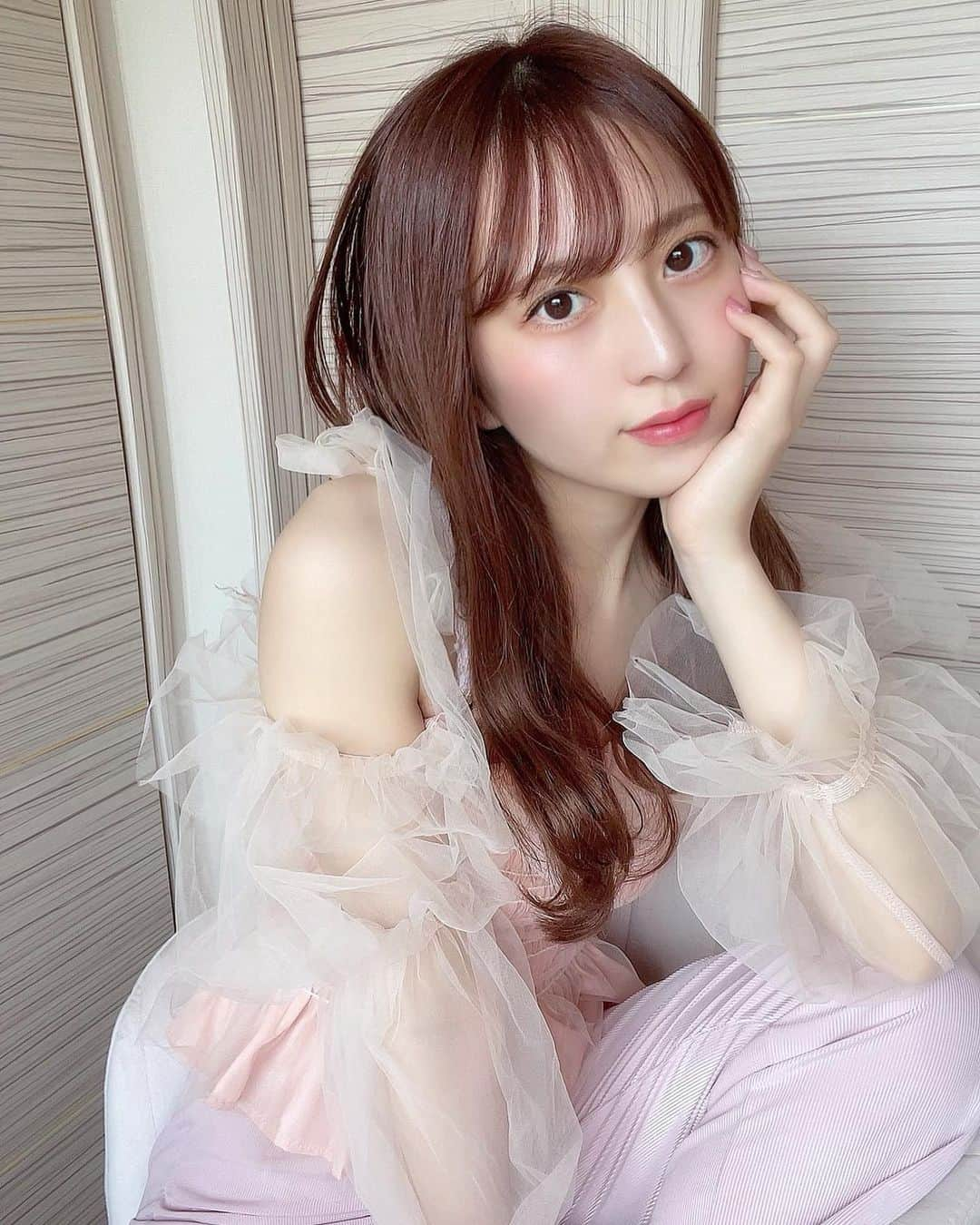 竹内星菜さんのインスタグラム写真 - (竹内星菜Instagram)「ふわふわぴんく！かわいい💌 . . . #自撮り女子 #竹内星菜 #ゼロイチファミリア #グラビア」6月21日 21時07分 - seina0227