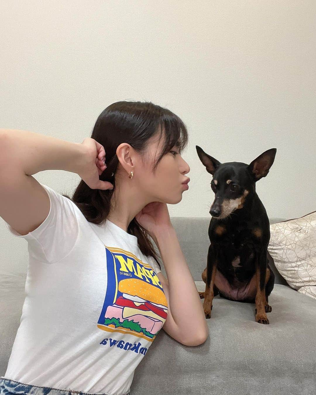 雛野ぽぽさんのインスタグラム写真 - (雛野ぽぽInstagram)「うちの犬さん🐕🤍」6月24日 0時07分 - 1mariannnnn