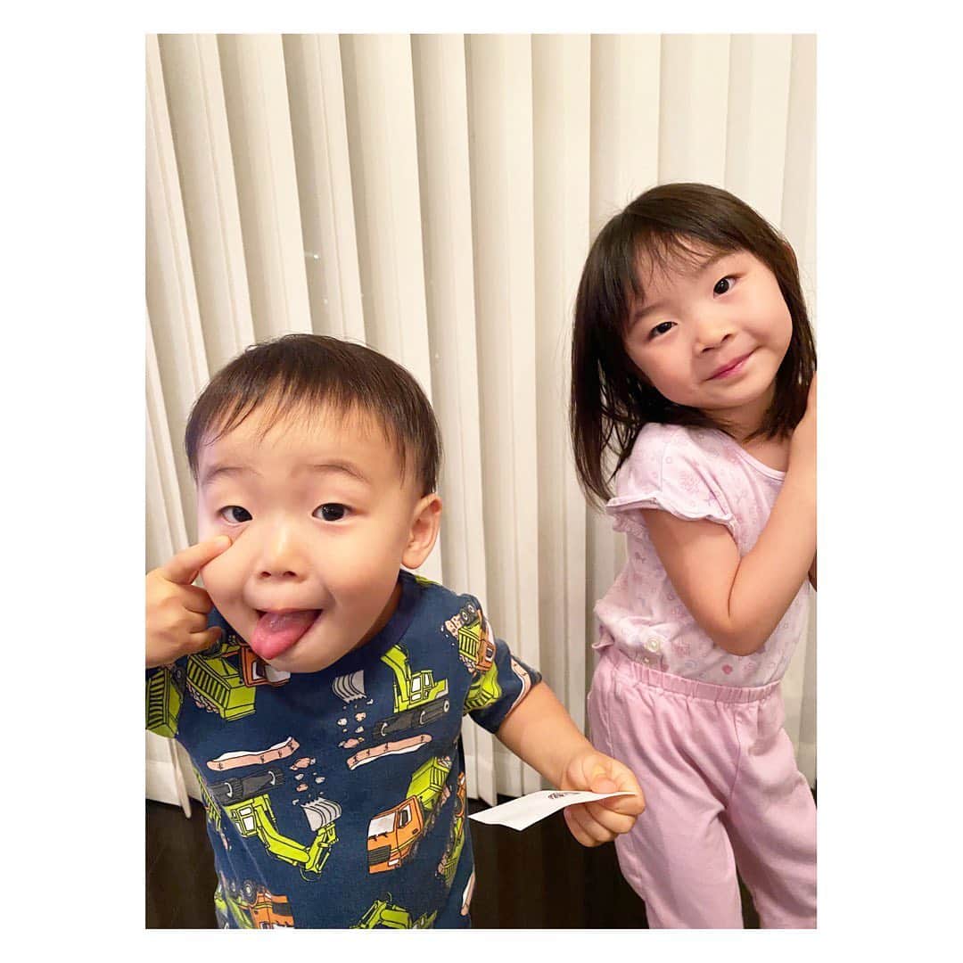 田中雅美さんのインスタグラム写真 - (田中雅美Instagram)「どんどん成長してる。 毎日がおもろい。  ・ ・ #4歳女の子 #2歳男の子 #面白い毎日」6月24日 16時07分 - tanakamasami_official