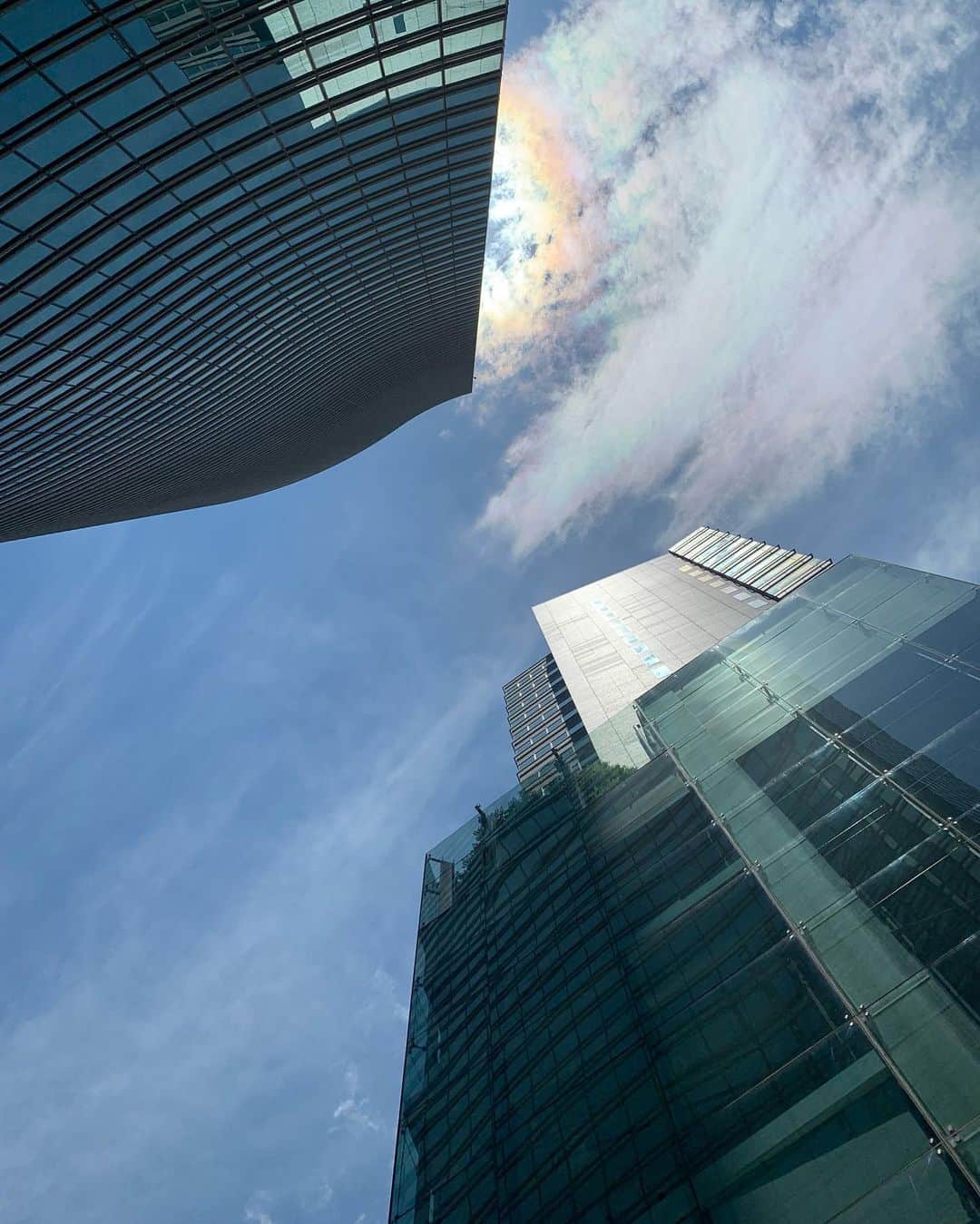 小西真奈美さんのインスタグラム写真 - (小西真奈美Instagram)「上を見上げれば青空と綺麗な雲。 足元には可愛い紫陽花。 急にとんでもなく暑いけれど…🥵 探せば素敵なものは近くにありますね。  #心の窓 #オープン #☺️」6月25日 9時24分 - manami.official
