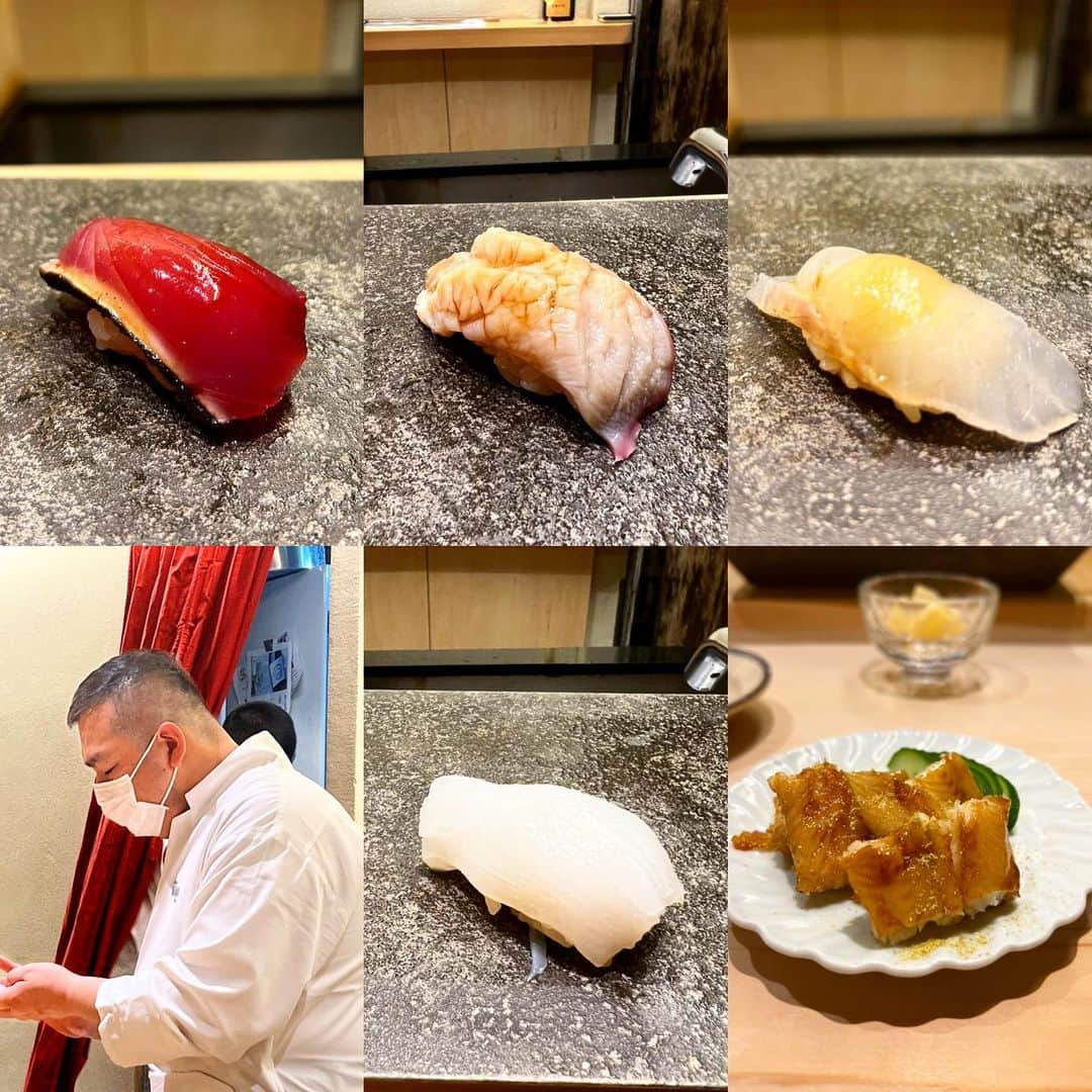 大河内志保さんのインスタグラム写真 - (大河内志保Instagram)「鮨なんば🍣 ネタごとに温度が違います。 ご馳走様でした。  #すし  #寿司 #寿司好きな人と繋がりたい  #鮨なんば #魚  #魚好き  #魚介類  #東京ミッドタウン日比谷  #日比谷グルメ  #ボタン海老はぬるく無くて良いかも⁉︎」6月26日 6時49分 - okouchi_shiho