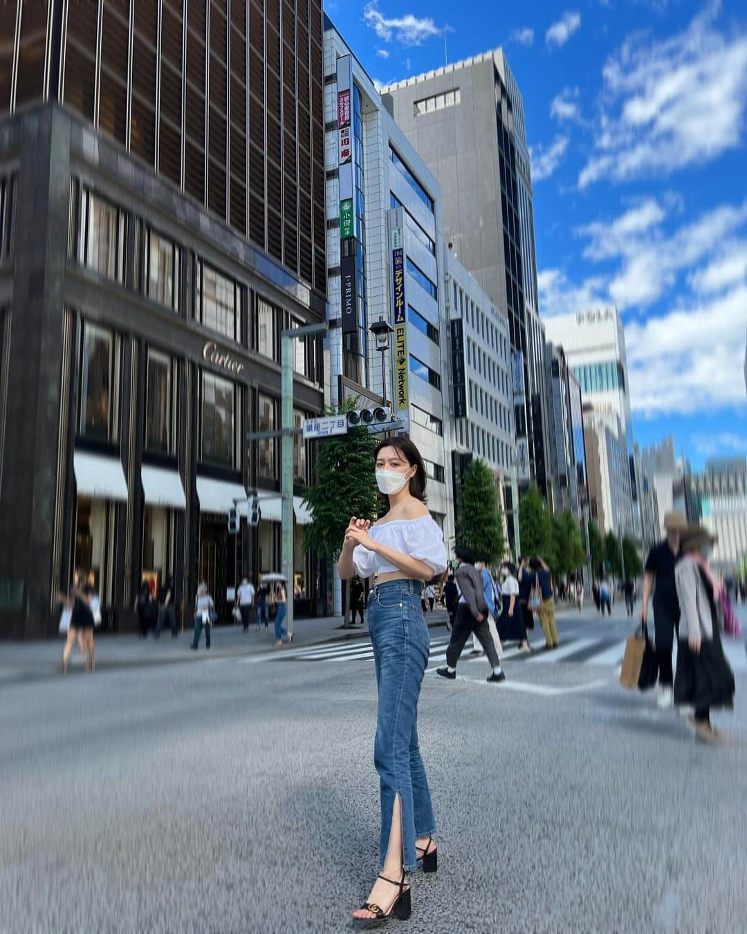 久住小春さんのインスタグラム写真 - (久住小春Instagram)「銀ぶら🫶 暑すぎる🥹」6月26日 19時03分 - koharu_kusumi.official