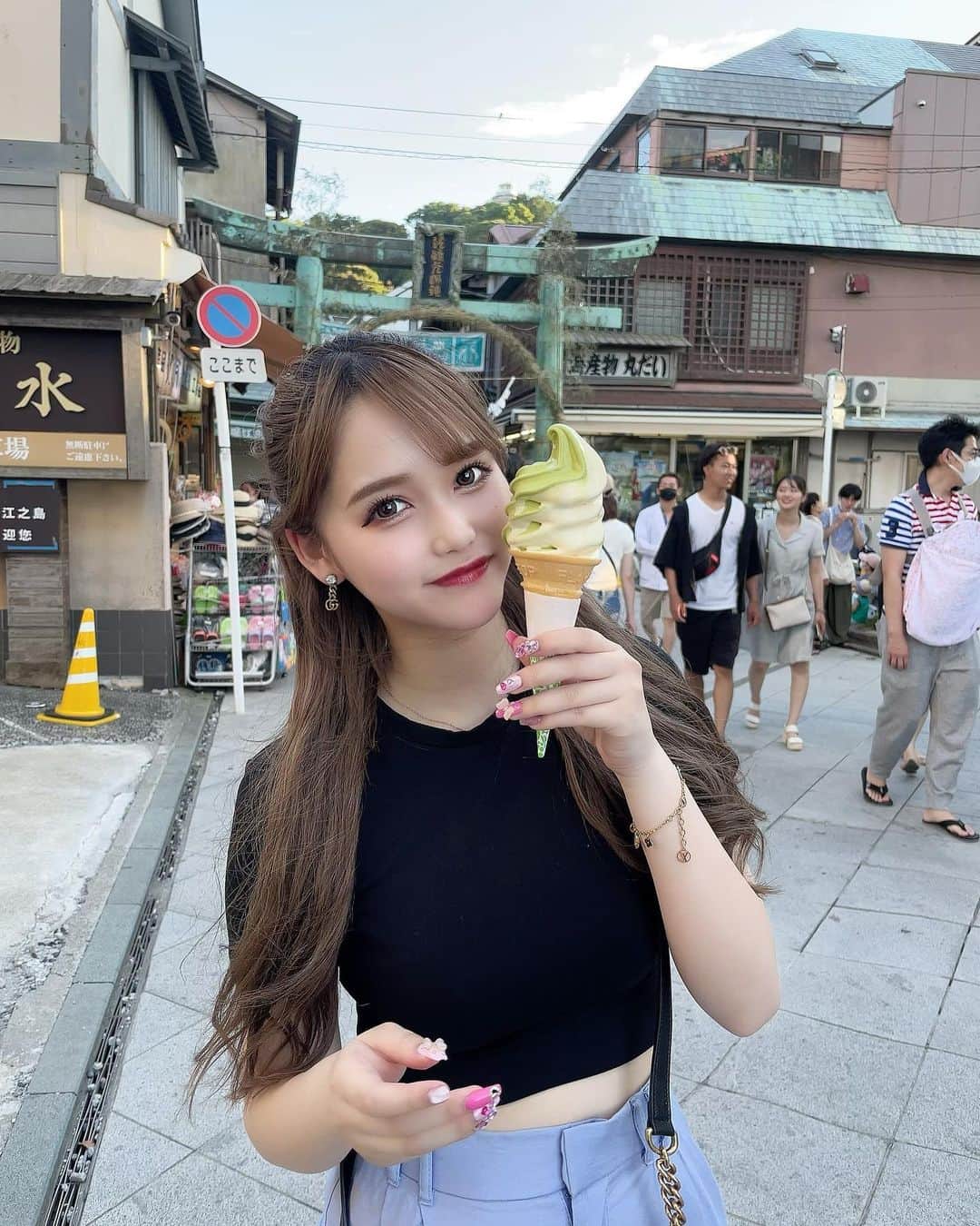西綾乃さんのインスタグラム写真 - (西綾乃Instagram)「アイス食べた🍦 ♡」6月26日 20時24分 - achan___15