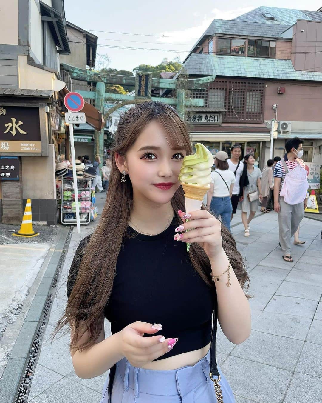 西綾乃さんのインスタグラム写真 - (西綾乃Instagram)「アイス食べた🍦 ♡」6月26日 20時24分 - achan___15