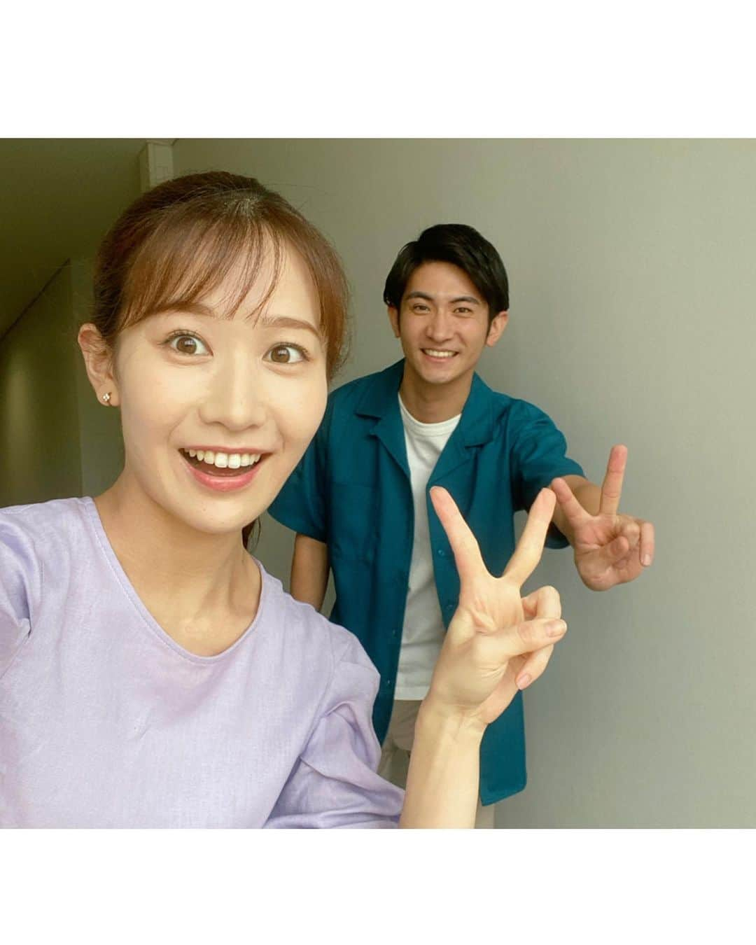 島津咲苗さんのインスタグラム写真 - (島津咲苗Instagram)「一つ上の先輩、伊豆蔵さんがメ〜テレを卒業。 今後は別の分野で、新しい挑戦をするそうです🍀  大学の学部の先輩でもあり 実はアナウンススクールも一緒。 毎日のように使っているウルフィのLINEスタンプを内定者時代にくれたのは伊豆蔵さんでした😊  高校野球取材や駅伝取材では、遅くまで残って あーだこーだと喋りながら資料を作っていたことも 仕事の後スタバに行ってしゃべり倒したことも、、 懐かしいです。  私がドデスカに来てからも甘えっぱなしで...(4枚目☕️)  まだ実感はないですが 新天地でも伊豆蔵さんらしく 活躍されますように✨ . . . @shota_izukura_nbn  #ありがとうございました #☺️」6月27日 18時16分 - sanae_shimazu