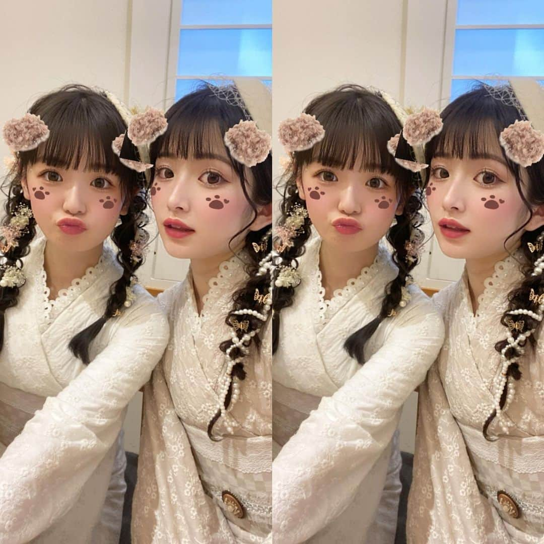 青木菜花さんのインスタグラム写真 - (青木菜花Instagram)「. . めろちゃんと着物で浅草へ ⛩ ⁡ ずーっと行こう！って 話してたから念願でした 🫢🫶 ⁡ お泊まりも楽しかった ♡♡ こっちゃんとも沢山遊んでくれてありがとう 👶🏻💓 . . #浅草 #浅草着物 #浅草着物レンタル #浅草グルメ #浅草カフェ #浅草食べ歩き #着物レンタル #浅草観光 #淡色 #シミラールック #双子コーデ #お揃いコーデ #着物コーディネート #instalike #instagood #l4likes #女の子ママ #ママライフ #ママスタグラム #花やしき」6月27日 21時27分 - nanoka_0711