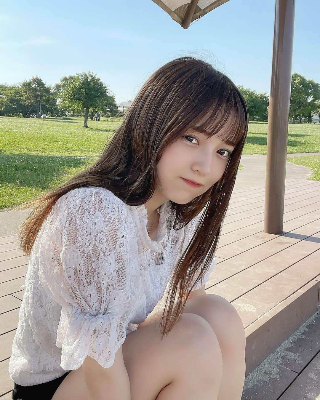 黒嵜菜々子さんのインスタグラム写真 - (黒嵜菜々子Instagram)「あつすぎ。」6月28日 21時11分 - kurosaki0516