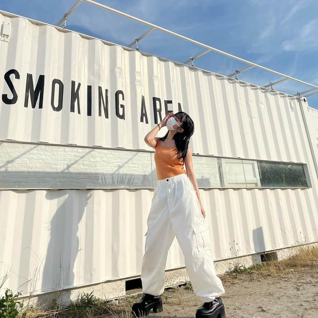 高梨優佳さんのインスタグラム写真 - (高梨優佳Instagram)「smoking ,,, ?」6月29日 17時05分 - yukaaa0721xx