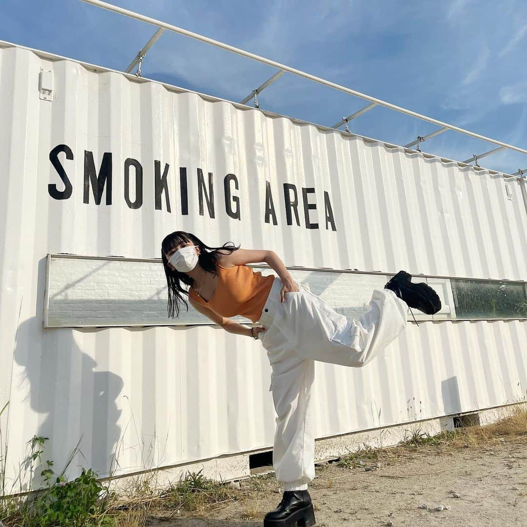 高梨優佳さんのインスタグラム写真 - (高梨優佳Instagram)「smoking ,,, ?」6月29日 17時05分 - yukaaa0721xx