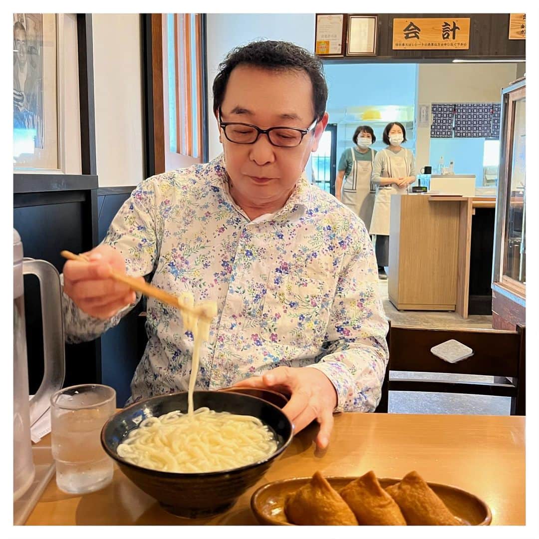 さだまさしさんのインスタグラム写真 - (さだまさしInstagram)「釜揚げうどん「重の井」 宮崎のルーティン❣️ . #重の井 #釜揚げうどん #さだまさし #sadamasashi #宮崎」6月30日 15時01分 - sada_masashi