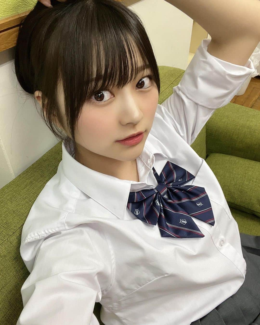 宇咲さんのインスタグラム写真 - (宇咲Instagram)「🫧✨ . . . #アイドル #idol #自撮り #自撮り女子 #自撮り界隈 #他撮り #セルフィー #制服 #高校生 #学生 #学校 #jk #女子高生 #jkブランド #宇咲 #撮影 #ロケ #paravi」7月1日 10時29分 - usa_usa0427