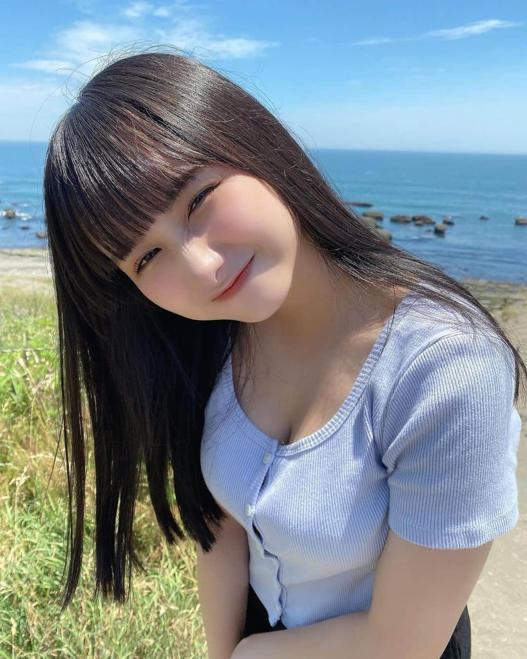 新谷真由さんのインスタグラム写真 - (新谷真由Instagram)「海行ったの！夏だね~🎐」7月2日 21時55分 - ni_mayu43