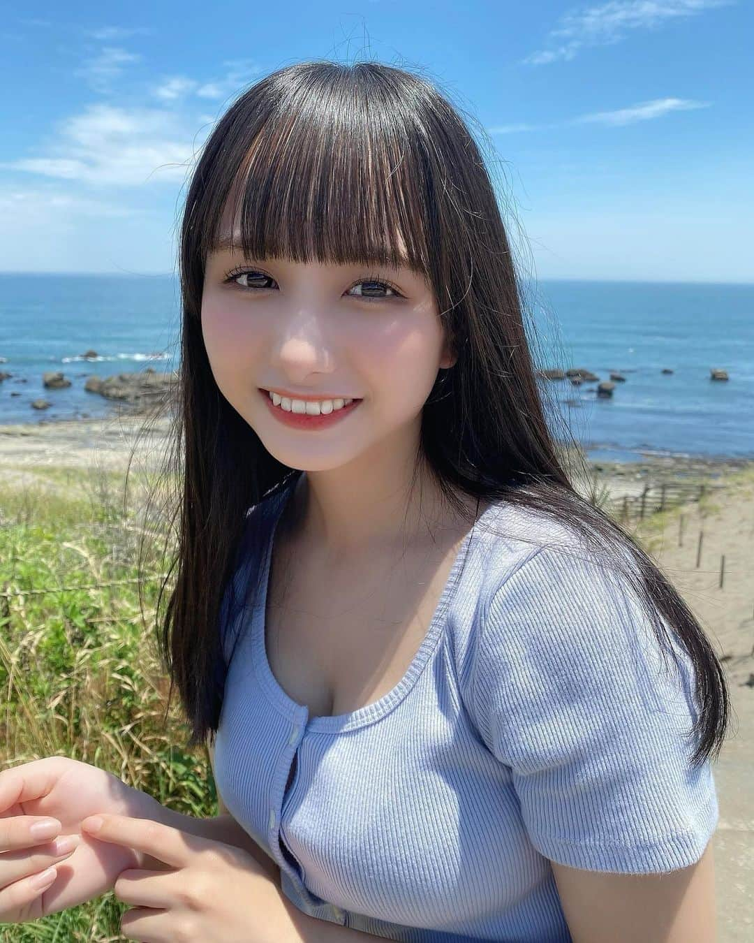 新谷真由さんのインスタグラム写真 - (新谷真由Instagram)「海行ったの！夏だね~🎐」7月2日 21時55分 - ni_mayu43