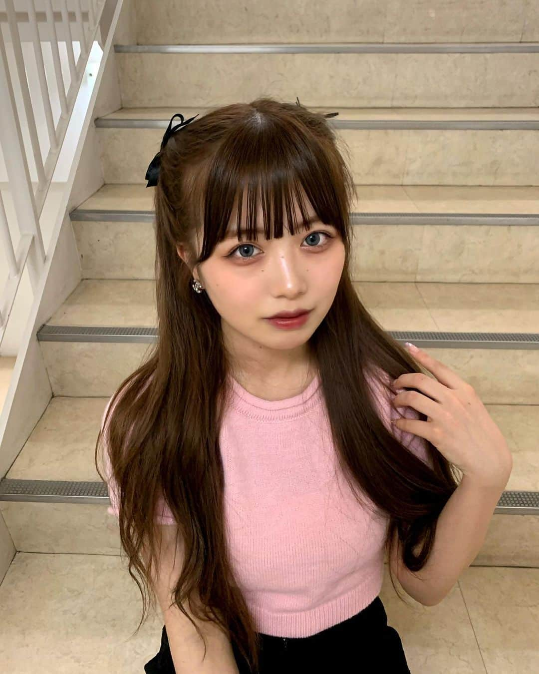 Kirariさんのインスタグラム写真 - (KirariInstagram)「🖤暑いのでピンクきました🌷🌷🎀？」7月4日 20時34分 - kirari_1016_