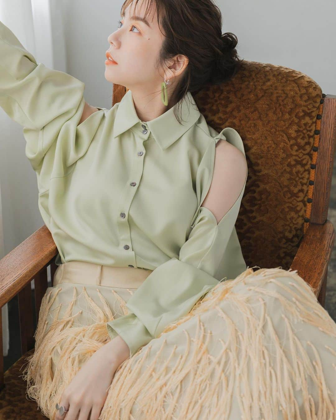 野村麻純さんのインスタグラム写真 - (野村麻純Instagram)「⁡ ⁡  photo @manami.ph hairmake @chakk1n） styling @kon_543 @cereal.33」7月4日 22時48分 - masumi_nomura.official