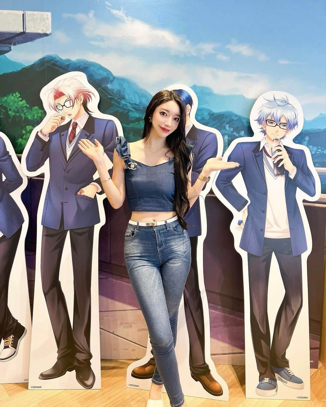 ?????さんのインスタグラム写真 - (?????Instagram)「. 抽選勝ち取って元彼達に会ってきましたわ🌼*･ 推しはNanaとイノリ🍫 楽しすぎて一瞬だった~👀  その後もアニメイト行ったりしょーもない焼き鳥屋で語ったり楽しかった😚 久々の師匠とヲタ活でした🤓 . . #ときメモgs4 #ときメモカフェ」7月6日 12時10分 - julia__0917