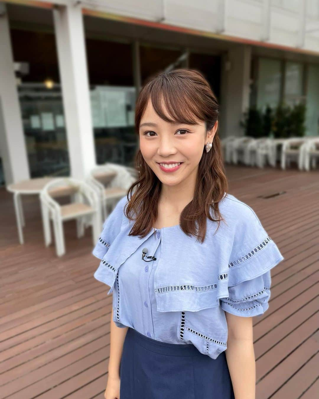 森千晴さんのインスタグラム写真 - (森千晴Instagram)「今日の衣装🫶  トップス、ボトムス @cheek.official アクセサリー　　@abiste_official」7月6日 14時59分 - mori.chiharu