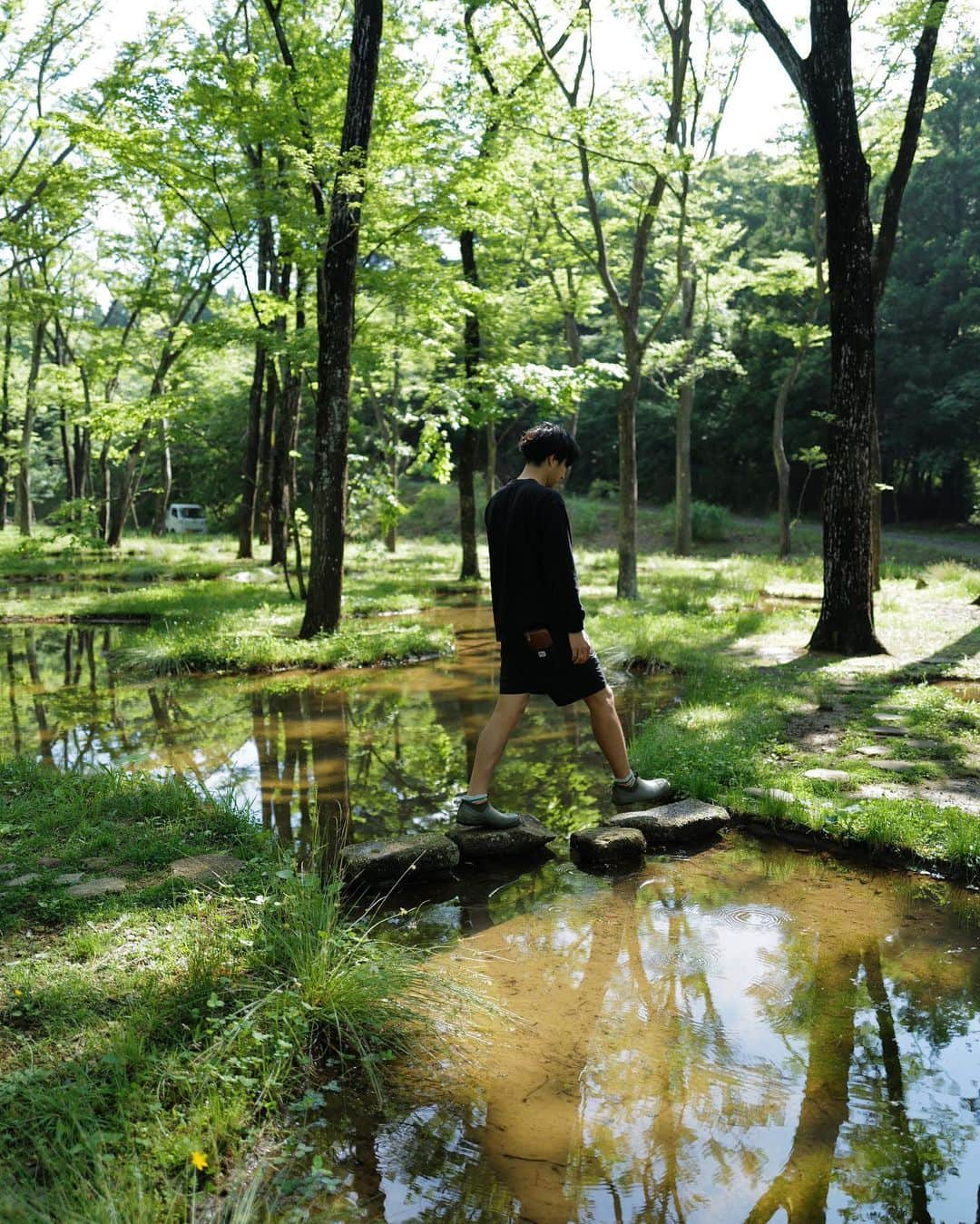 Ami さんのインスタグラム写真 - (Ami Instagram)「初めての那須旅。 こんなに自然のパワーを感じられる場所だなんて、知らなかった‼︎ まだ知らない日本の素敵な場所、もっともっと行きたいな🗾✨  #artbiotop #那須サファリパーク　#那須フィッシュランド」7月6日 19時58分 - ami_dream05