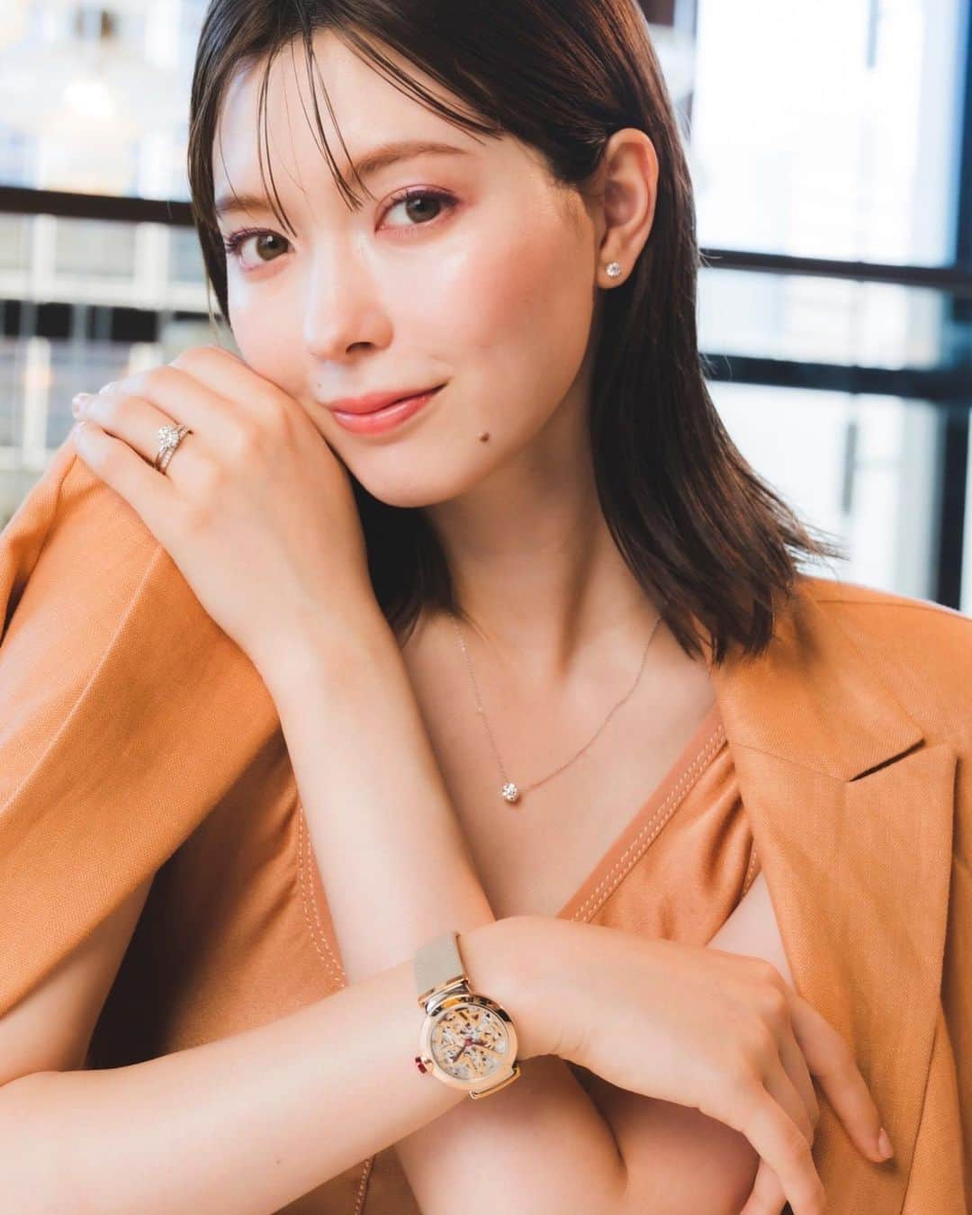 八木アリサさんのインスタグラム写真 - (八木アリサInstagram)「BVLGARI GINZAにて開催中の "デザイン　ユア　ラブ"へ。☺️  素敵な"ローマアモール"コレクション、 ぜひチェックしてみてください💍  @bulgari #Bulgari #BulgariBridal #RomaAmor #ブルガリブライダル」7月7日 20時32分 - alilouss