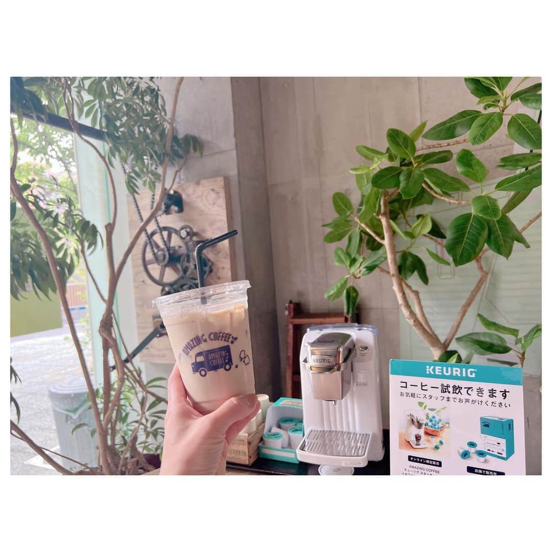 辻希美さんのインスタグラム写真 - (辻希美Instagram)「中目黒で用事がありAMAZINGカフェにてお茶しました😘💕💕✨✨"」7月8日 16時39分 - tsujinozomi_official