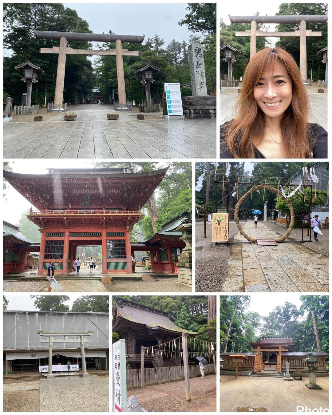 岡田祐佳さんのインスタグラム写真 - (岡田祐佳Instagram)「東国三社参り   東国三社参りとは鹿島神宮、香取神宮、息栖神社の三つの神社をまわる事❣️  まずは 鹿島神宮⛩  もうね、めちゃくちゃ清まりました✨🙏  台風が来てた日だったけど お参りする時はやんだ？ 少し濡れたけど 傘なくても参拝できた♥️  身も心も浄化された😌   #東国三社  #鹿島神宮  #香取神宮 #息栖神社 #三つの神社を巡ること  #テレビで  #kingandprince  #神宮寺勇太  #たまたま  #kingandprince の番組  #緑が綺麗  #御神木  #木々のパワー  #東国三社参り  #東国三社守り  #御朱印」7月9日 14時44分 - yukachin719