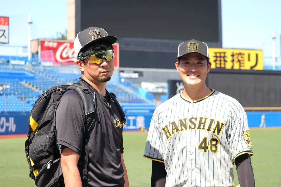 阪神タイガースさんのインスタグラム写真 - (阪神タイガースInstagram)「7月10日、残念ながら試合は中止となりましたが、本日の神宮球場での練習の様子を、いつもより多めにお届けします！ #渡邉雄大 選手 #齋藤友貴哉 選手 #ラウルアルカンタラ 選手 #加治屋蓮 選手 #浜地真澄 選手 #伊藤将司 選手 #植田海 選手 #長坂拳弥 選手 #島田海吏 選手 #糸原健斗 選手 #熊谷敬宥 選手 #阪神タイガース  #イチにカケル！」7月10日 16時59分 - hanshintigers_official