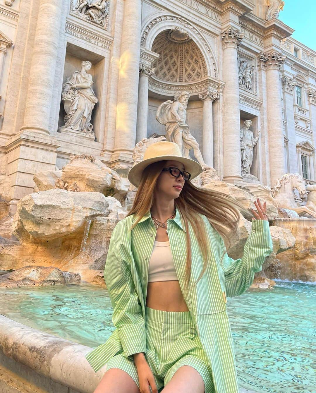 アイリーン・キムさんのインスタグラム写真 - (アイリーン・キムInstagram)「La bella città di Roma💚」7月11日 6時22分 - ireneisgood