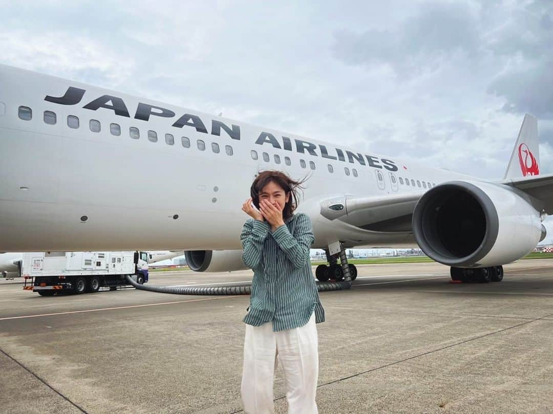 中村アンさんのインスタグラム写真 - (中村アンInstagram)「✈︎✈︎✈︎✈︎✈︎✈︎✈︎✈︎ 7. 22. FRI ✈︎✈︎✈︎ @niceflight_ex #ナイフラ @japanairlines_jal」7月11日 14時24分 - cocoannne