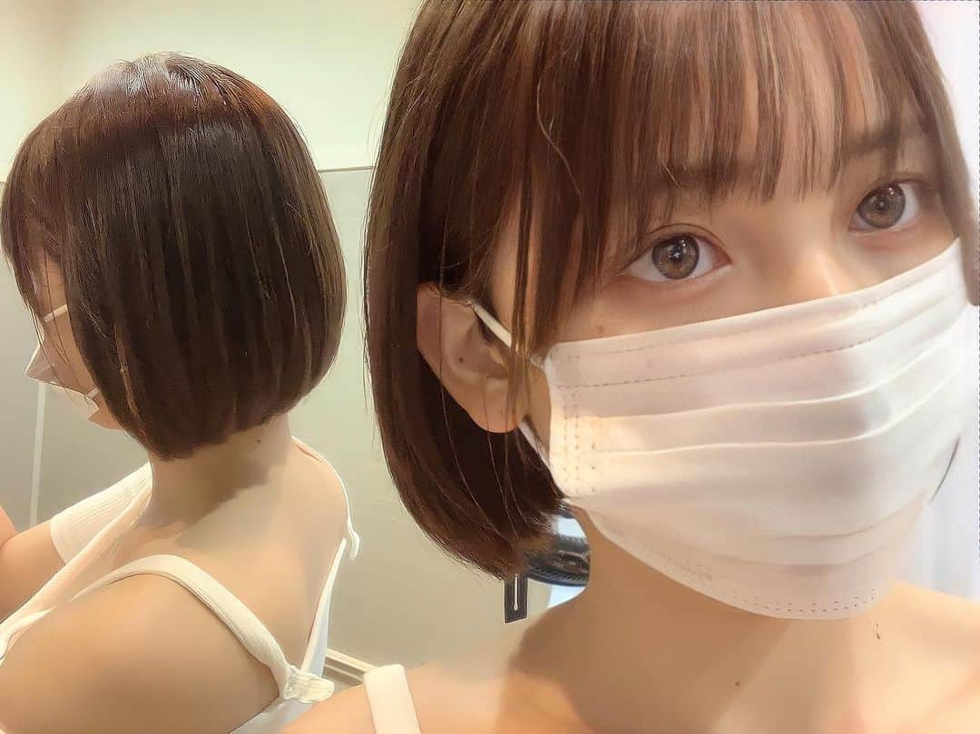 小島みゆさんのインスタグラム写真 - (小島みゆInstagram)「@loana_roppongi  さんで 野良犬みたいな髪型から 救っていただきました‼︎  1枚目after 2枚目　before」7月13日 17時05分 - _8_miyu