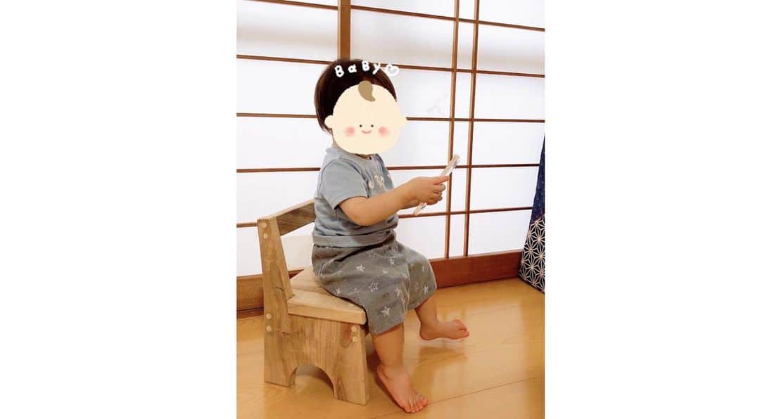 迫田さおりさんのインスタグラム写真 - (迫田さおりInstagram)「・ 猪俣さんと一緒に子供椅子を作ったよ🔨✨ ・ DIYすごく楽しいーぃ😆 椅子もいい感じに出来て、さっそく甥っ子に座ってもらったよーぉ🥺🌷 可愛さが倍増で大変🤤笑 ・ これからもDIY楽しんでいきたいなぁ♪ ・ ・ #鹿児島 #湧水町 #DIY #椅子作り」7月13日 18時39分 - saori.rio