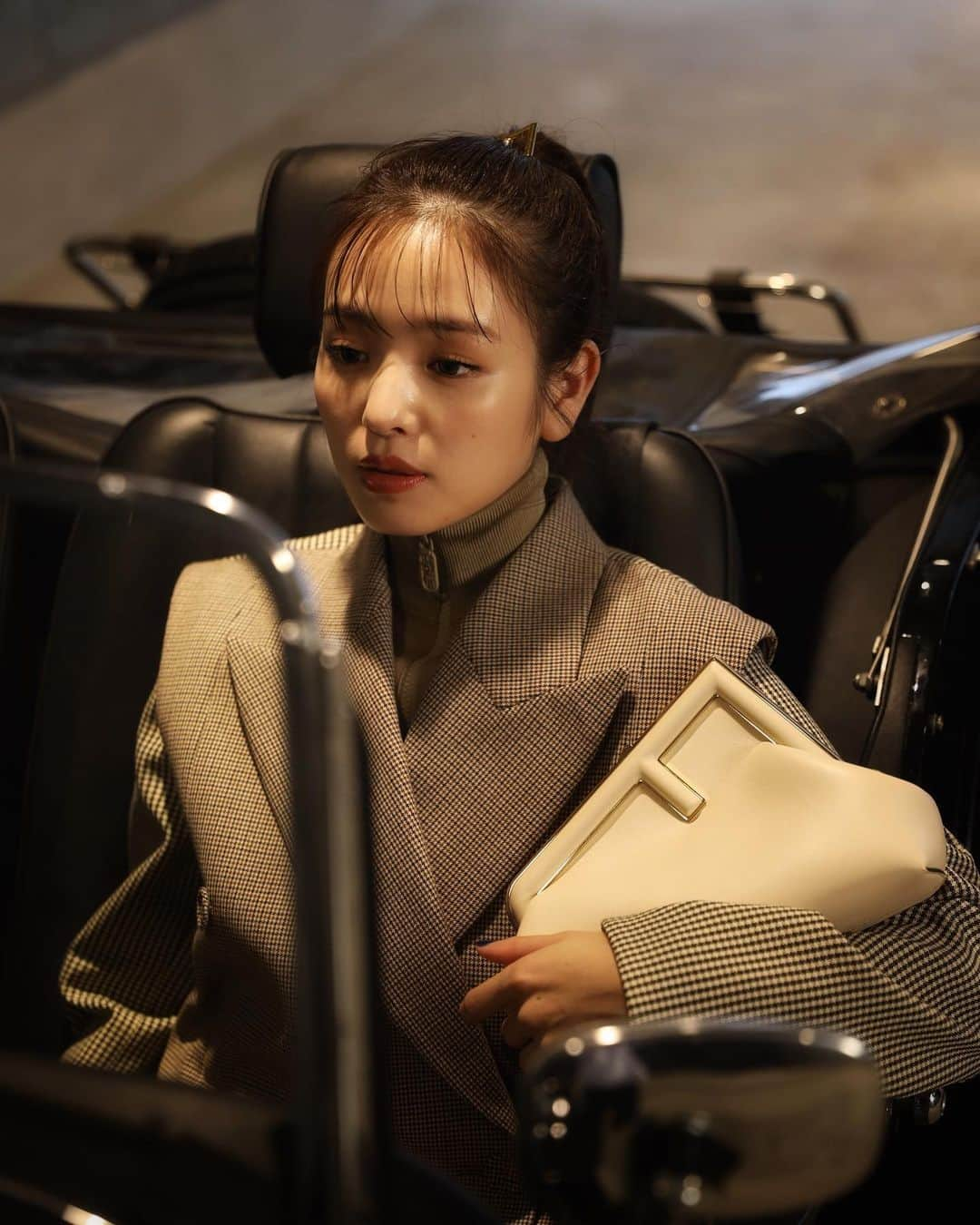 横田真悠さんのインスタグラム写真 - (横田真悠Instagram)「🤍💜 #fendi #FendiFirst #FendiFirstAW22 @mrkimjones」7月14日 18時01分 - yokota_mayuu