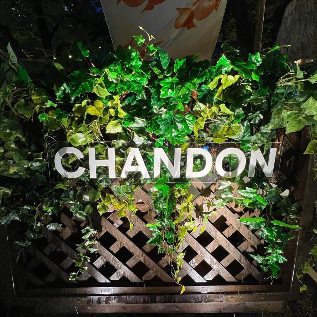 吉村真晴さんのインスタグラム写真 - (吉村真晴Instagram)「CHANDON SECRET GARDEN MIDPARK LOUNGE オープニングイベントに招待して頂きました😊 7月15日から8月28日まで期間限定でオープンしていますので、是非行ってみてください😇  #シャンドンガーデンスプリッツ #シャンドン #ChandonGardenSpritz #ChandonSecretGarden」7月14日 20時42分 - 0803_maharu