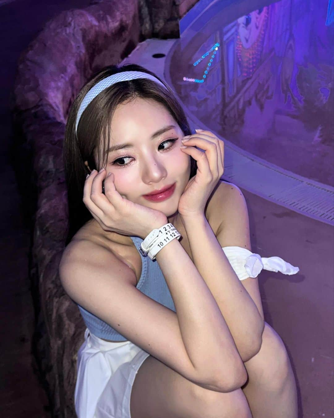 Mnetさんのインスタグラム写真 - (MnetInstagram)「🐳🍉⛱️👙 #지원」7月14日 22時07分 - officialfromis_9