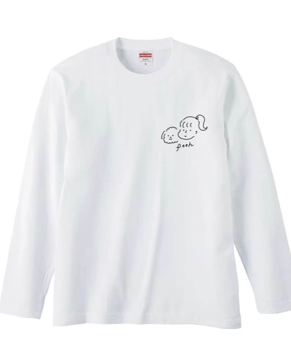 ぷーちゃんさんのインスタグラム写真 - (ぷーちゃんInstagram)「🐶🍯 . ついに本日20時から @eastwoodswear  さんとの コラボTシャツの発売が始まります👏🏻🤍 . 今年は私とぷーけんのデザイン描きました👱🏻‍♀️🐶 . TシャツとロンT2種類あります♡ 色も選べるよ👼🏻 . みんな今年の夏もおそろいにしよー！💖 . 【⠀販売期間 ⠀】 7/16日(土)20時〜7/30日(土)23時59分まで . . . #17live#ワンセブン#ワンセブンライブ#イチナナ#イチナナライブ#ライバー#ライブ配信#配信者#tiktok#ビジョビ#ビジョビジョ#ぷーちゃん#撮影モデル#サロンモデル#モデル#大阪サロンモデル#関西モデル#関西サロモ#関西サロンモデル#フリーモデル#関西フリーモデル#撮影依頼受付中#撮影依頼募集中」7月16日 19時56分 - poohchan31