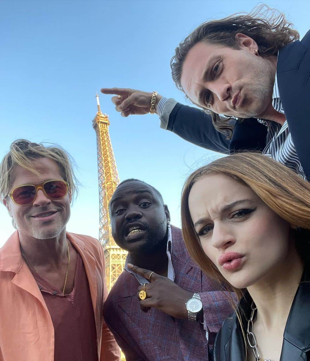 ジョーイ・キングさんのインスタグラム写真 - (ジョーイ・キングInstagram)「Bullet Train crew takes Paris」7月17日 4時57分 - joeyking