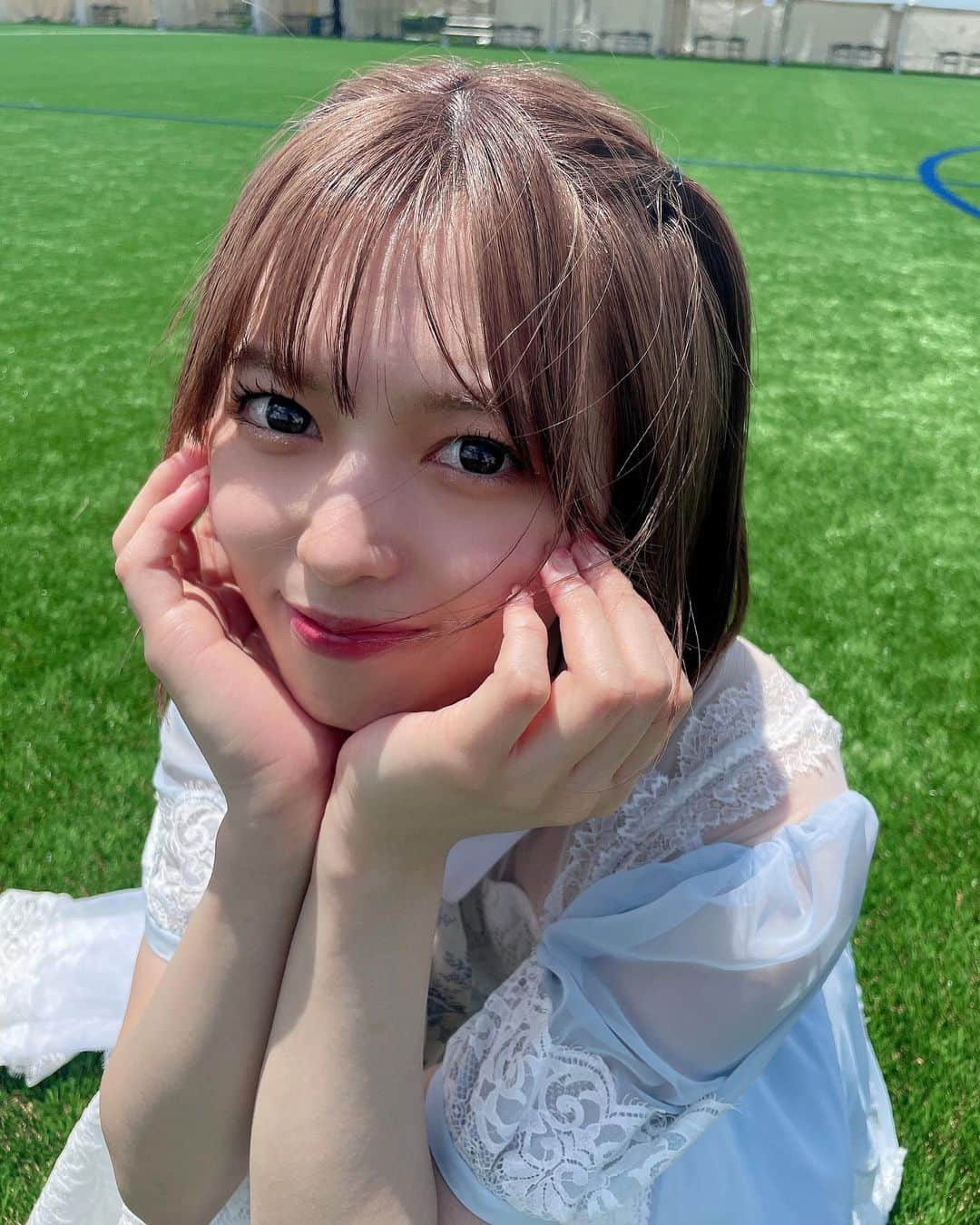 新井椎夏さんのインスタグラム写真 - (新井椎夏Instagram)「ハーフツインしたよ☺️どう？」7月18日 20時55分 - elsy_shiina