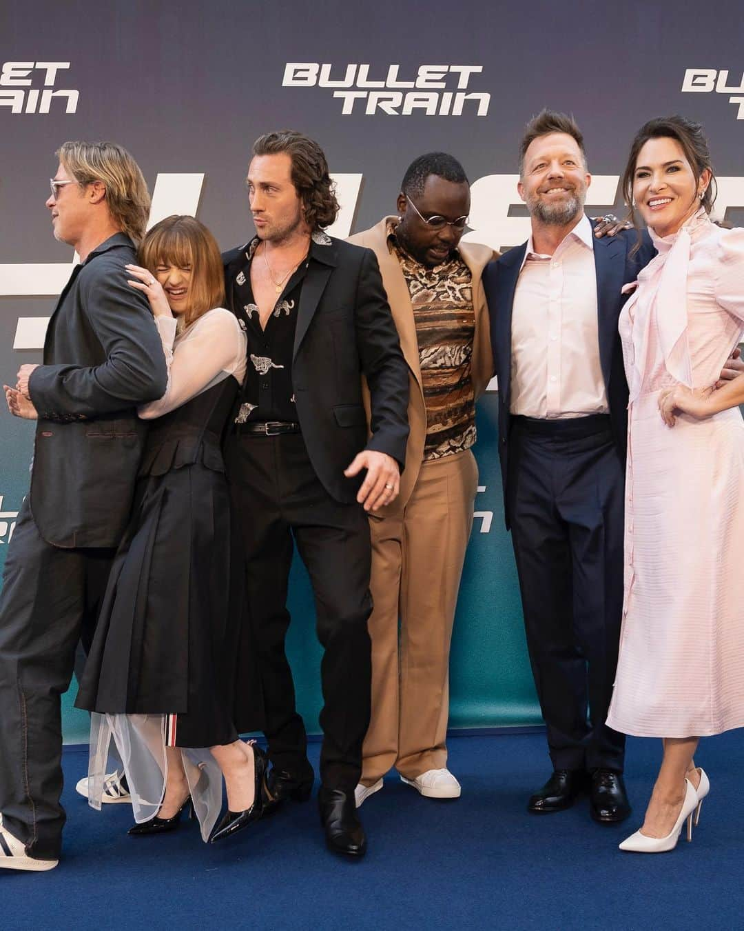 ジョーイ・キングさんのインスタグラム写真 - (ジョーイ・キングInstagram)「Bullet Train Paris premiere🇫🇷  Idk man…moments like this stick with ya forever. What a fun group of people to do cool things with」7月19日 9時20分 - joeyking