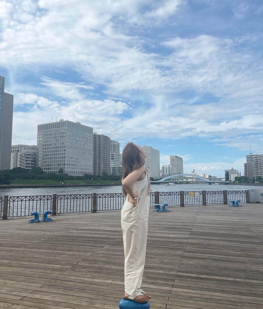 田中優衣さんのインスタグラム写真 - (田中優衣Instagram)「久しぶりに青い空を見ました🌞 #wぴーす」7月20日 17時28分 - heisei_8nen
