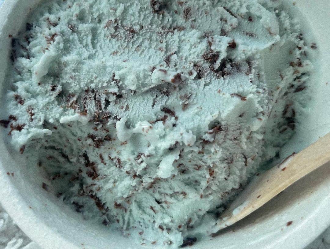 ステファニーさんのインスタグラム写真 - (ステファニーInstagram)「🍨🍫🌿💙🤍 みんなが好きなアイスの味はなんですか♡？ #love #yummy #icecream #チョコミント #アイスクリーム #チョコミントラバー」7月21日 19時20分 - steph_0928_