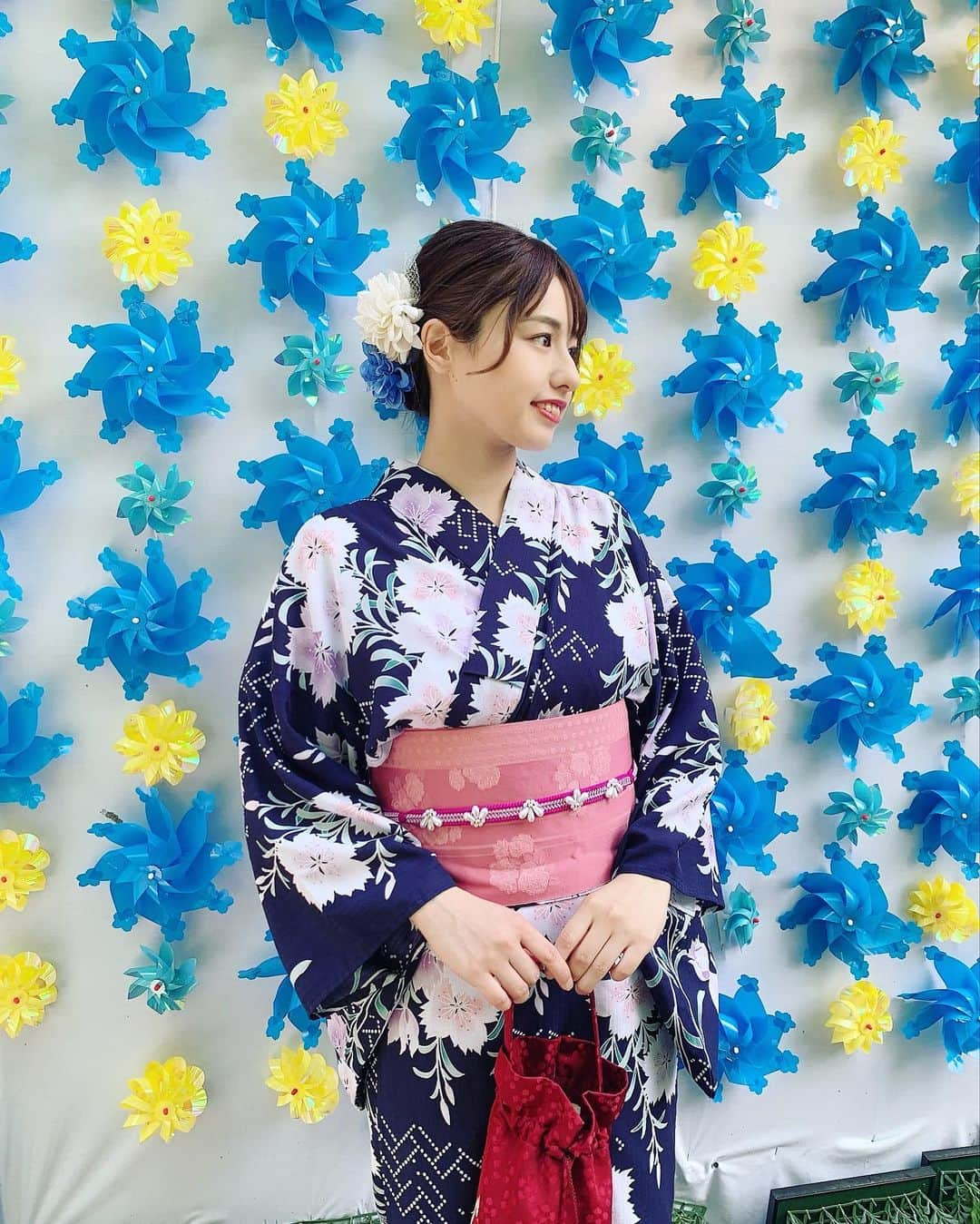 小山玲奈さんのインスタグラム写真 - (小山玲奈Instagram)「🎐🍃🍃  #浅草　#asakusa #花月堂 #浴衣　#yukata」7月22日 12時16分 - reina_koyama_official