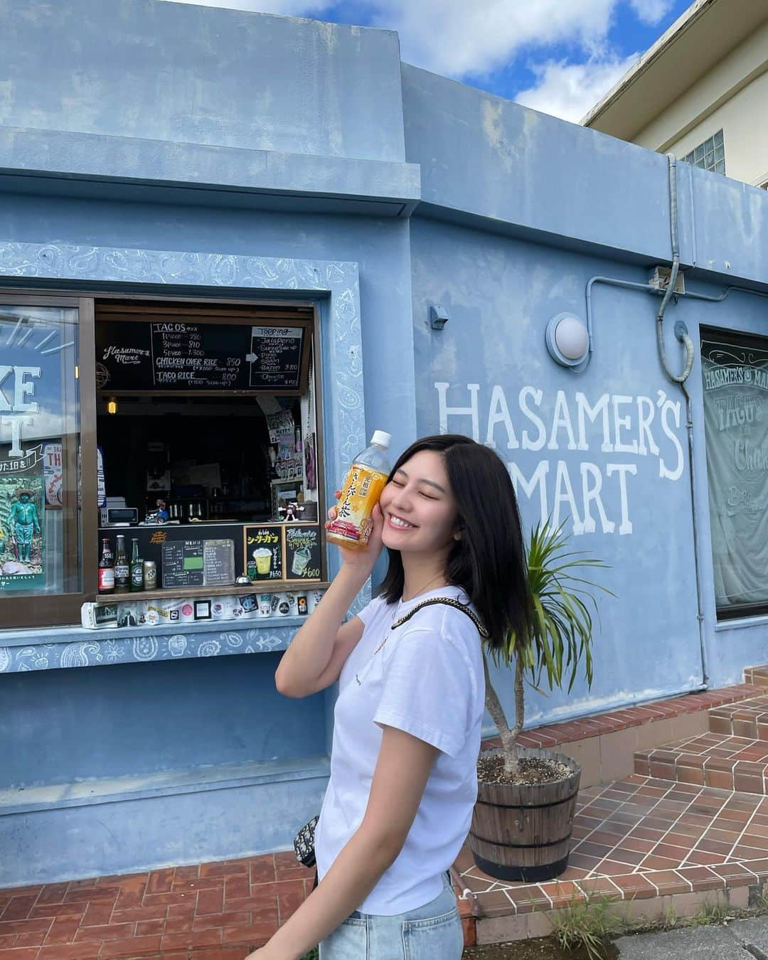 林ゆめさんのインスタグラム写真 - (林ゆめInstagram)「宮古島🌺🤍 撮影で来た以来2回目☺️  天気良くて最高〜！  #宮古島」7月22日 20時20分 - ___yuume.18