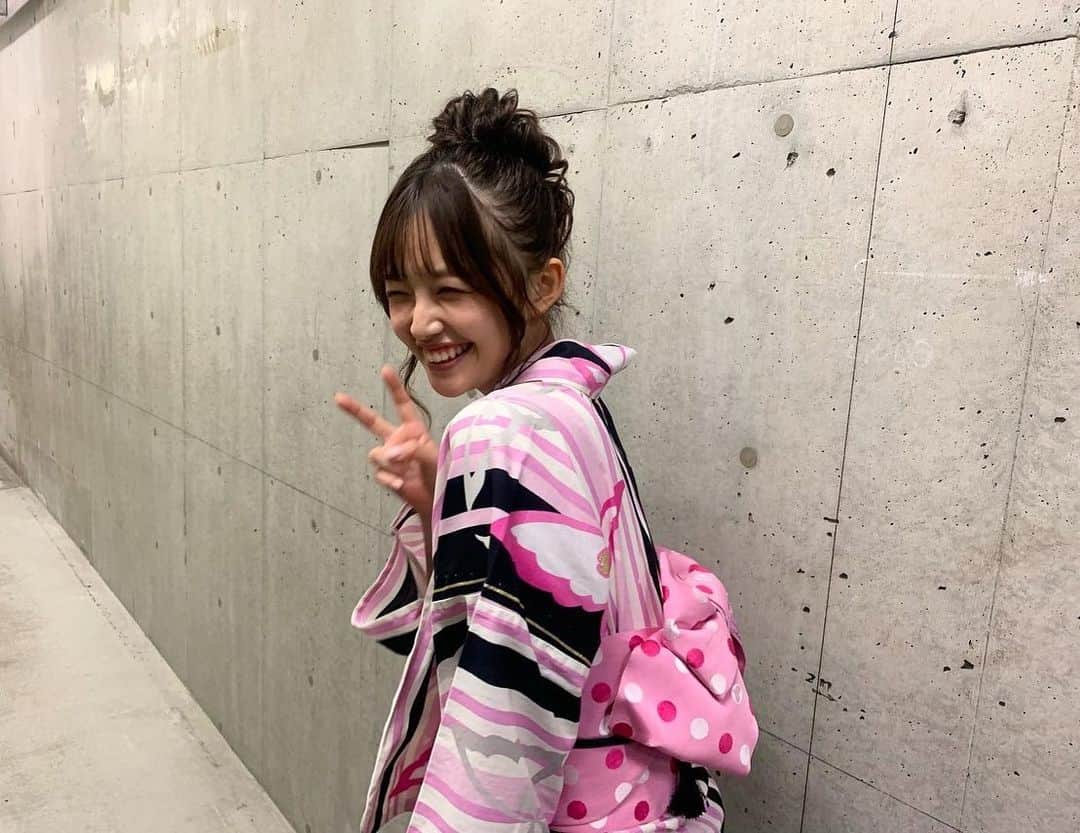 森日菜美さんのインスタグラム写真 - (森日菜美Instagram)「ツーカイxゴーカイ上映会イベント サプライズで登場させて頂きました☺︎ 浴衣着て夏を感じれて、皆さまに会えて幸せだあ」7月23日 21時29分 - hinami_mori