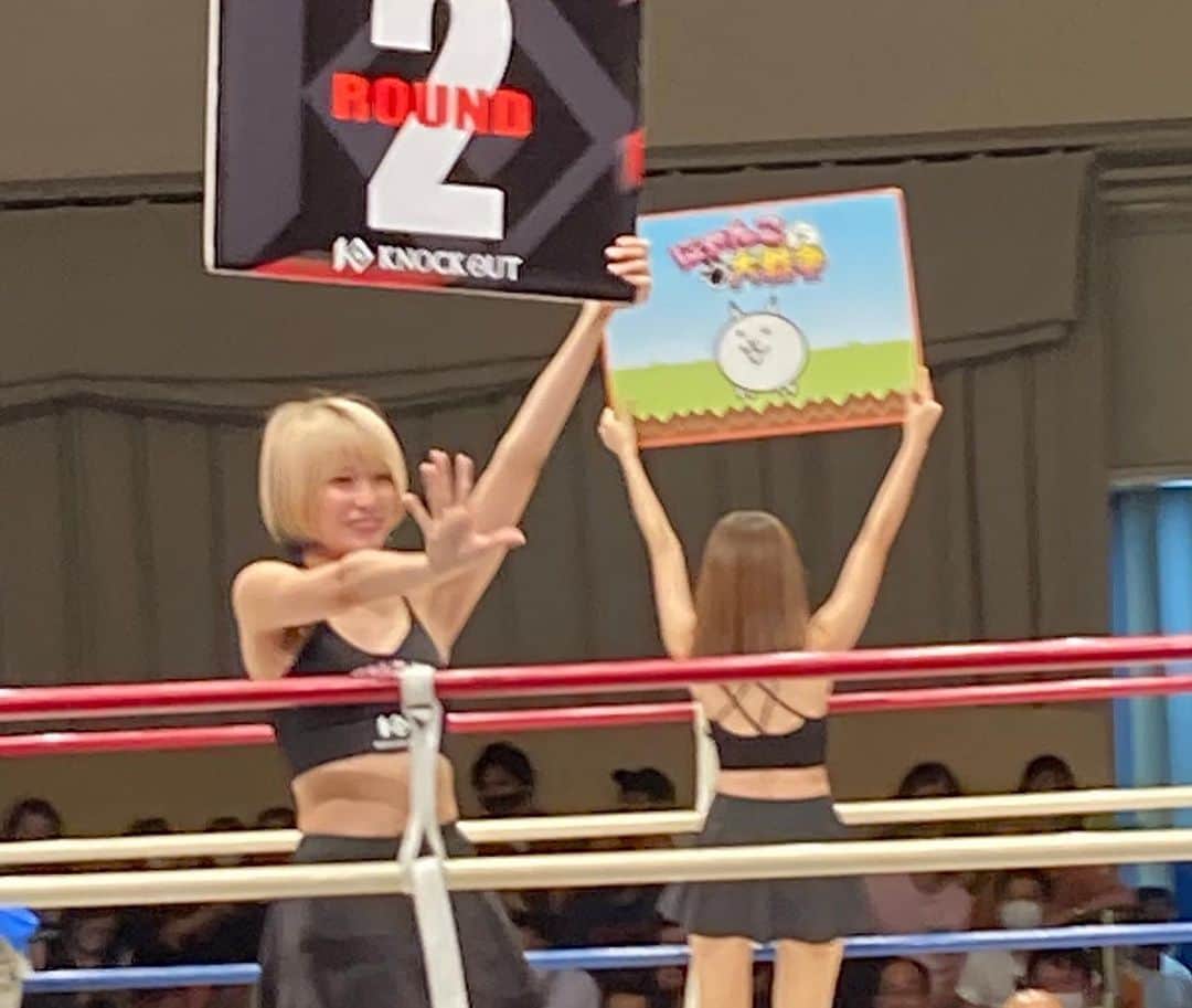 来栖うさこさんのインスタグラム写真 - (来栖うさこInstagram)「本日は、  KNOCK OUTラウンドガール ありがとうございました‼️✨  うさこ的に印象深かった試合は…💭  梅野源治選手 vs 大谷翔司選手 👉梅野選手の圧倒的強さに会場も 　どよめいていたのが印象的。 　大谷選手も凄い選手だから…💪🔥 　是非リベンジして欲しい気持ち…!!  渡部太基選手 vs 良太郎選手 👉良太郎選手の猛攻撃が印象的 　最後まで攻め続けたところが…💪🔥  中島弘貴選手 vs 漁鬼選手 👉試合は中島選手が勝利したけれど 　印象的だったのは漁鬼選手…‼️ 　最後の最後まで接戦の試合で 　本当に良い闘いだった…  壱選手 vs 海老原竜二選手 👉壱選手の試合は毎回印象的で 　面白い試合ばかりなので 　今回も密かに期待していました…! 　積極的に攻めていく闘い方、 　今回も凄く楽しい試合でした🌈  💪🔥🔥🔥🔥🔥  ・‥…━━ﾟ+.━★・‥…━━.+ﾟ #愛媛県産グラドル #グラビア #ショートカット女子 #model #cosplayer #japan #KO2022_04 #ラウンドガール #knockout #後楽園ホール #七海 #相田美優」7月24日 1時01分 - kurusu_usako