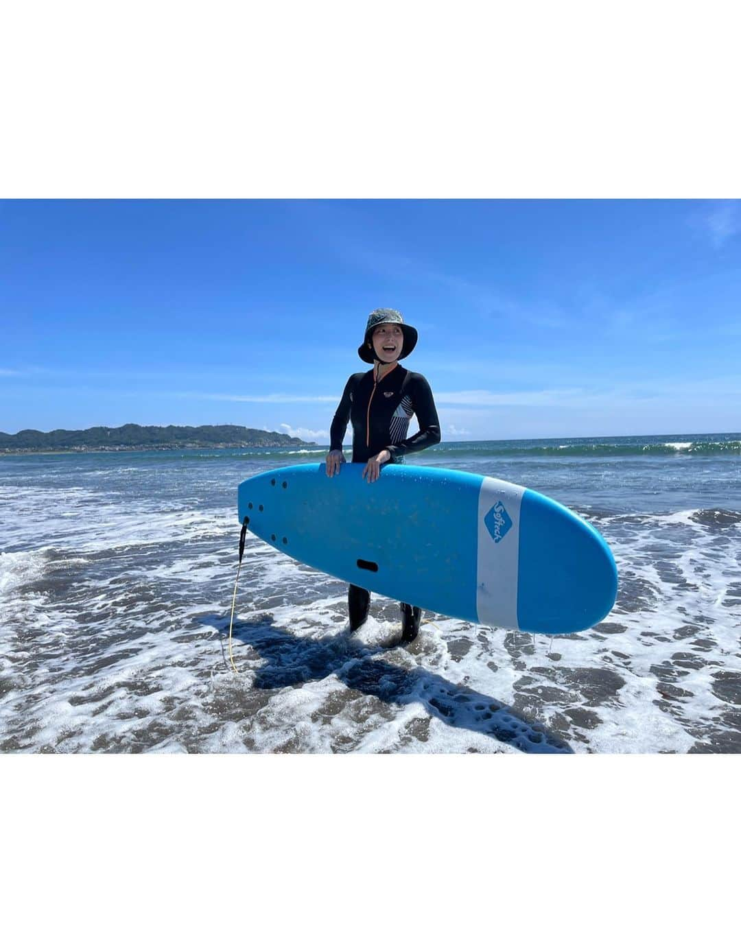 白間美瑠さんのインスタグラム写真 - (白間美瑠Instagram)「幸せ過ぎる1日🏄‍♀️🌊 ・ SNOWANGELの撮影の時に仲良しになった、いくちゃんとたかやさんとサーフィン行ってきました💨冬にしたバックカントリーぶり🫣今日で、また一つ成長したぞー🕺 ・ ありがとうございました🙇🏻‍♀️ #白間の休みの日　#気持ち良すぎ」7月24日 21時45分 - shiro36run