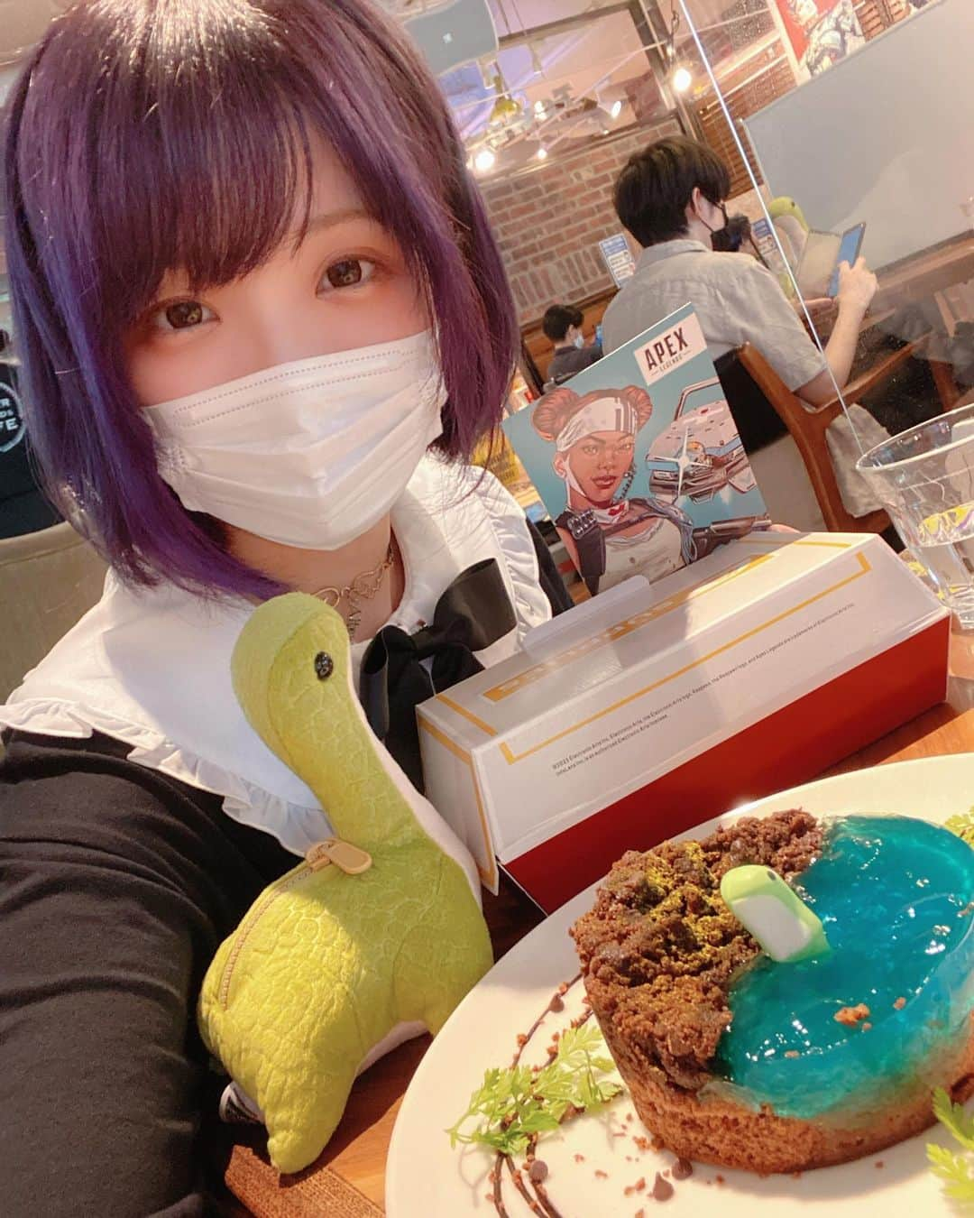 小桃さんのインスタグラム写真 - (小桃Instagram)「記録 7/22 Apex Legends -Nessie cafe-   #apexlegends #apex #エーペックスレジェンズ #エーペックス #エペクス #nessie #apexnessie #nessiecafe #tokyo #東京 #渋谷 #towerrecords #towerrecordscafe #towerrecordscafeshibuya #towerrecordscafe渋谷」7月25日 11時22分 - siutao1126