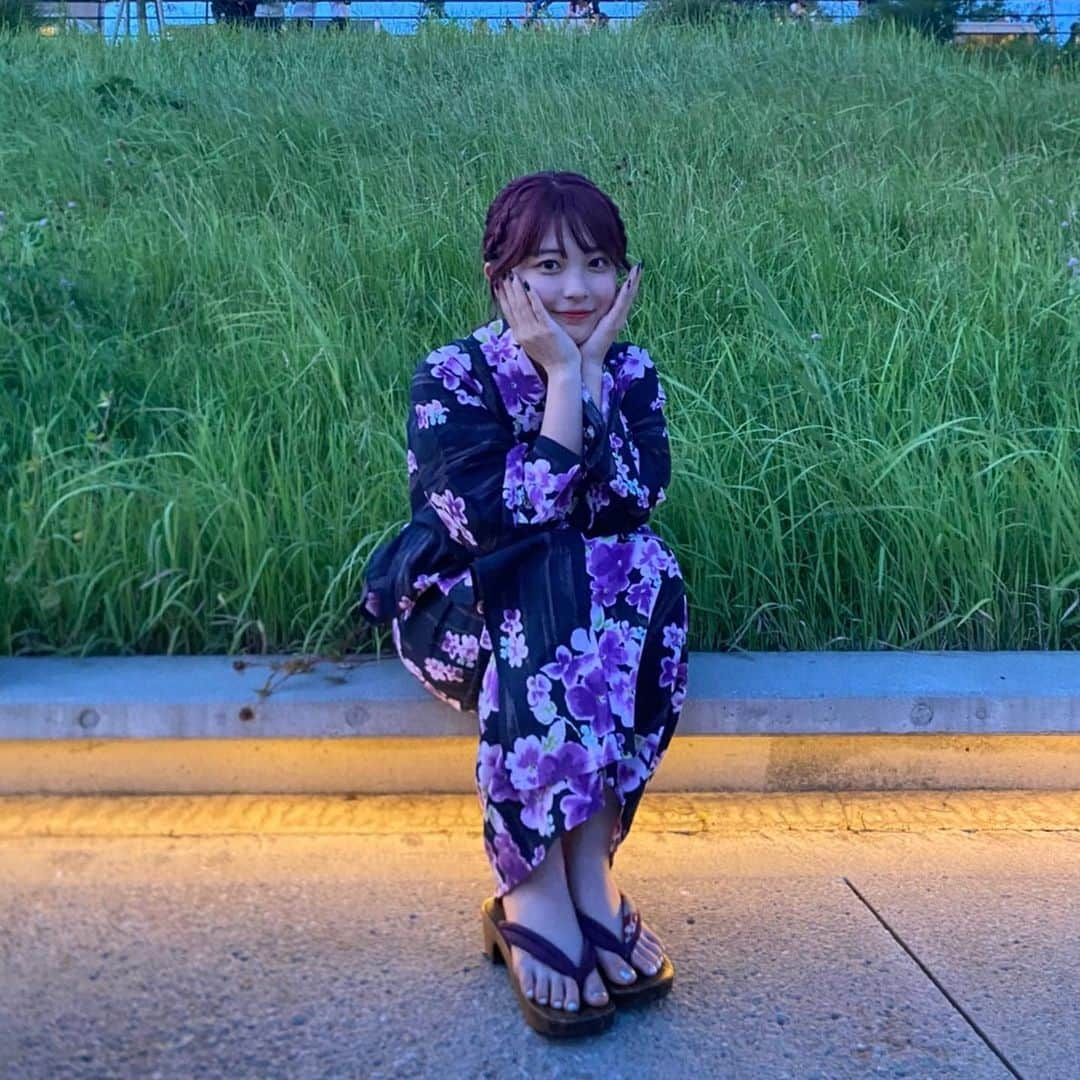 内山優花さんのインスタグラム写真 - (内山優花Instagram)「下のライトがいい感じ🏮💞」7月25日 21時01分 - yuka3l7