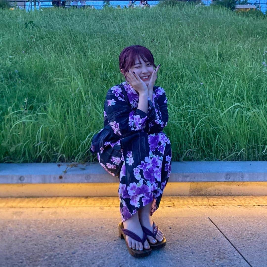 内山優花さんのインスタグラム写真 - (内山優花Instagram)「下のライトがいい感じ🏮💞」7月25日 21時01分 - yuka3l7