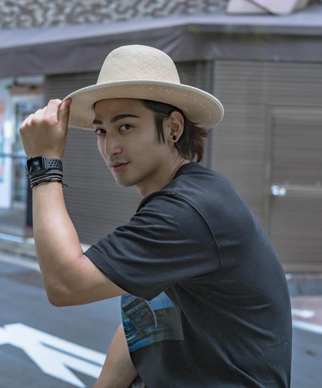 宇治清高さんのインスタグラム写真 - (宇治清高Instagram)「Love Straw Hat...」7月28日 22時05分 - kiyotaka_uji