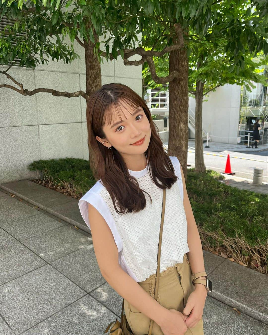 田久保夏鈴さんのインスタグラム写真 - (田久保夏鈴Instagram)「夏〜🌞🌿 水分たくさんとって熱中症対策せねば！！みんなも気をつけてね😭」7月30日 21時58分 - kar_insta_gram