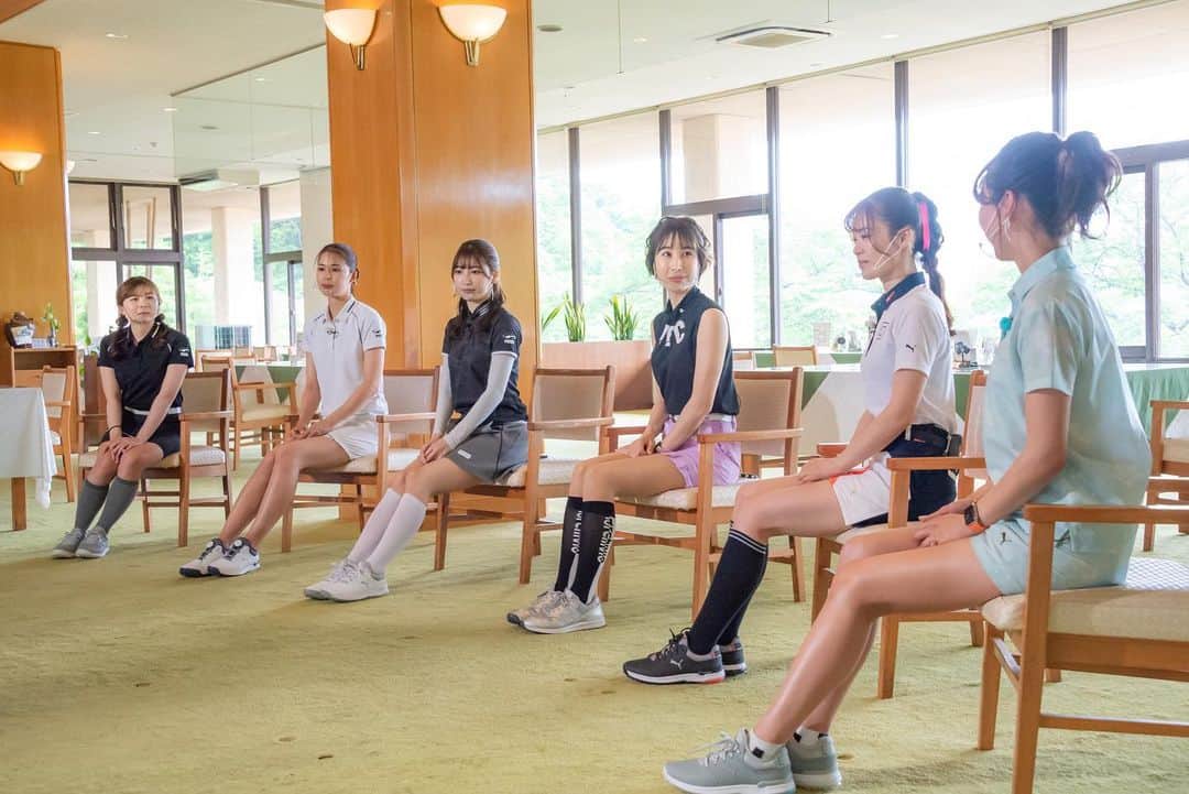 米澤有さんのインスタグラム写真 - (米澤有Instagram)「#ゴルフ女子ヒロインバトル #BS12 #みてね😘」7月31日 6時31分 - yu.u.yonezawa